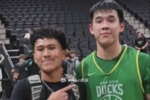 俄勒冈夏训林葳与球迷合影！媒体人：没上场时间和球权去北卡干嘛